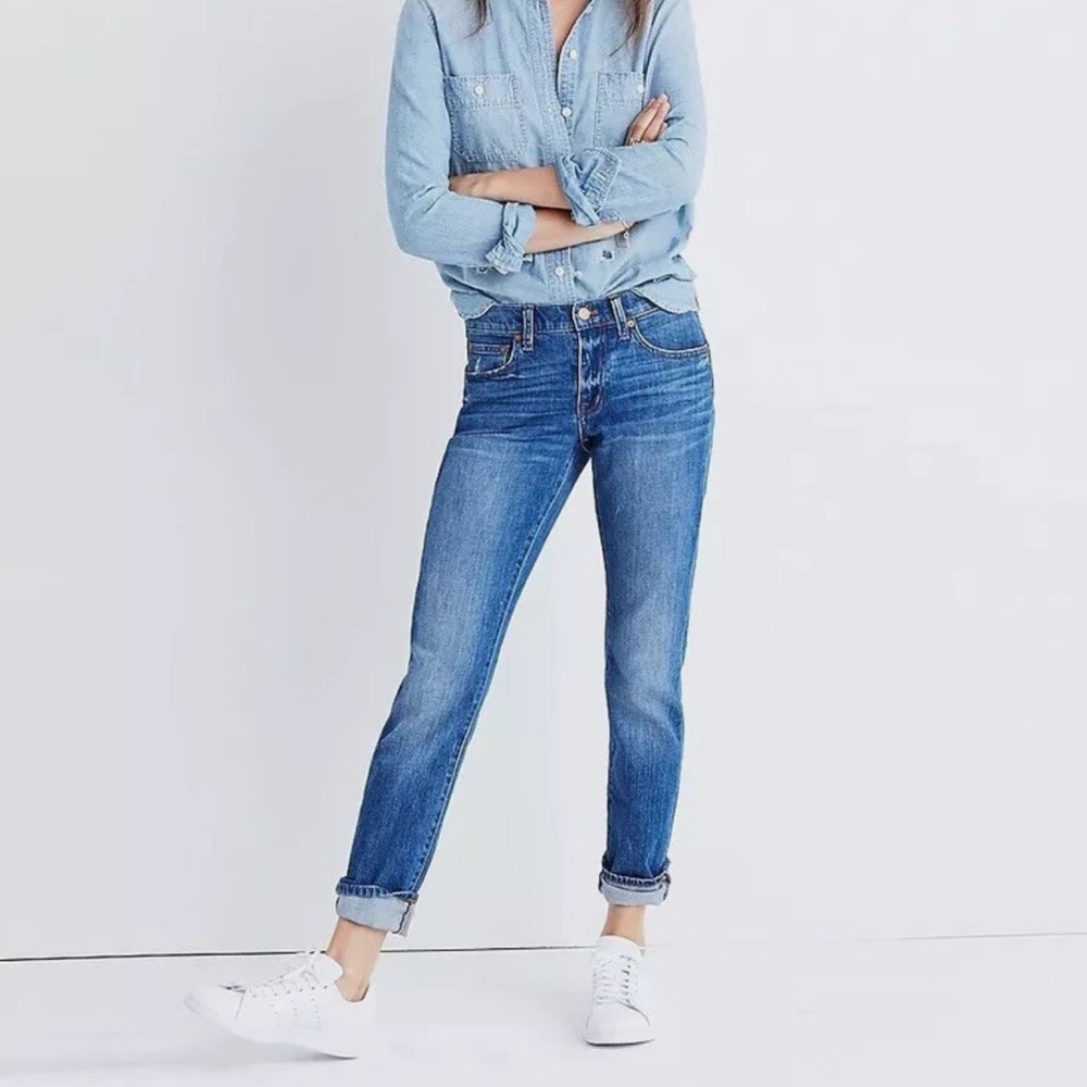 Madewell The Slim Boyjean Straight Leg Jeans